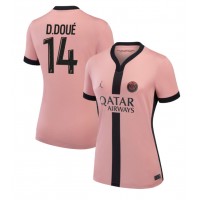 Paris Saint-Germain Desire Doue #14 Tredje Tröja Dam 2024-25 Kortärmad